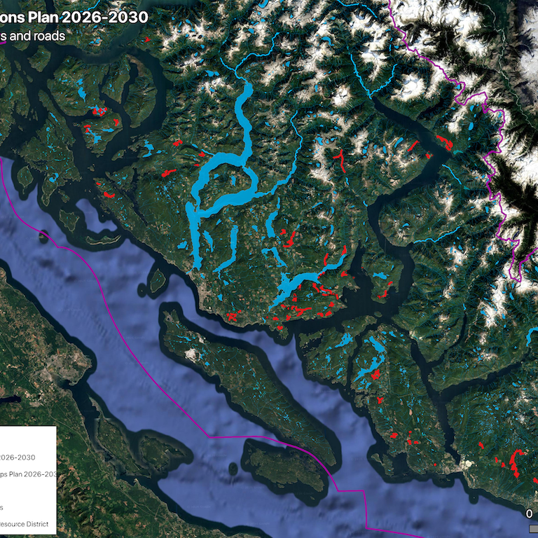 Overall just blocks and streams + lakes reduced size